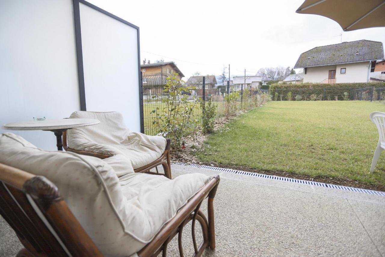 Ferienwohnung Le Jardin De Boubioz Sévrier Exterior foto